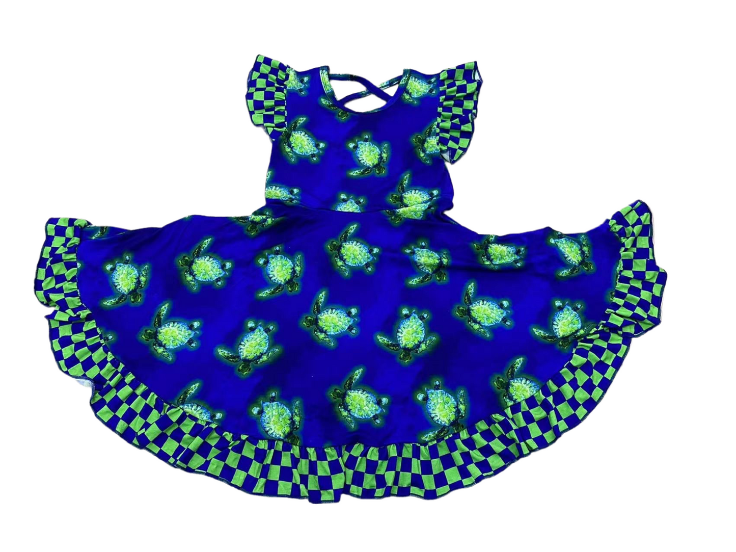 Sapphire Sea Flutter Twirl