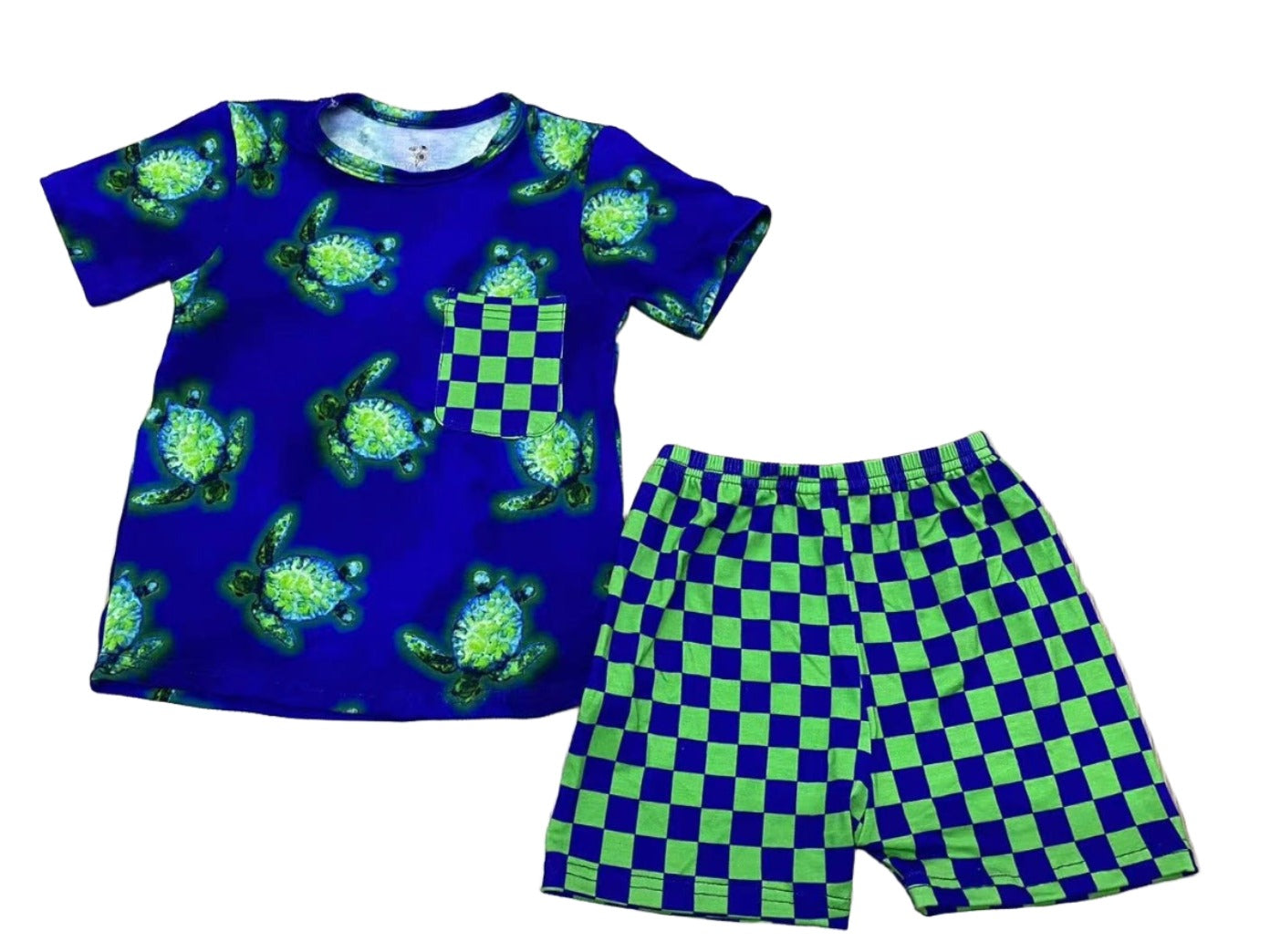 Sapphire Sea Pocket Tee Set