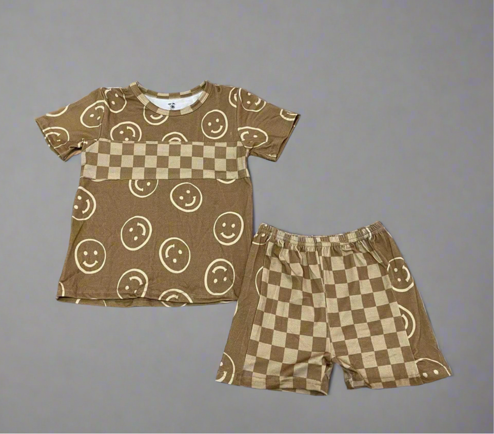 Sunkissed Smiles Crew Tee Set