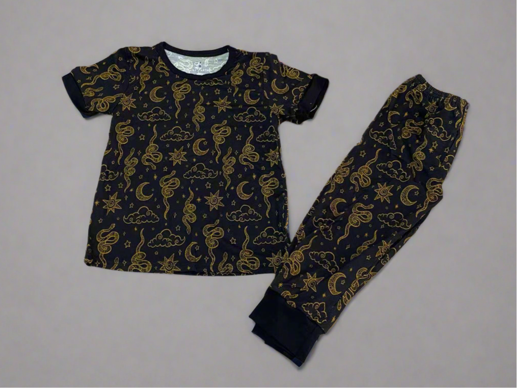 Serpent Solaris Short Sleeve Lounge Set