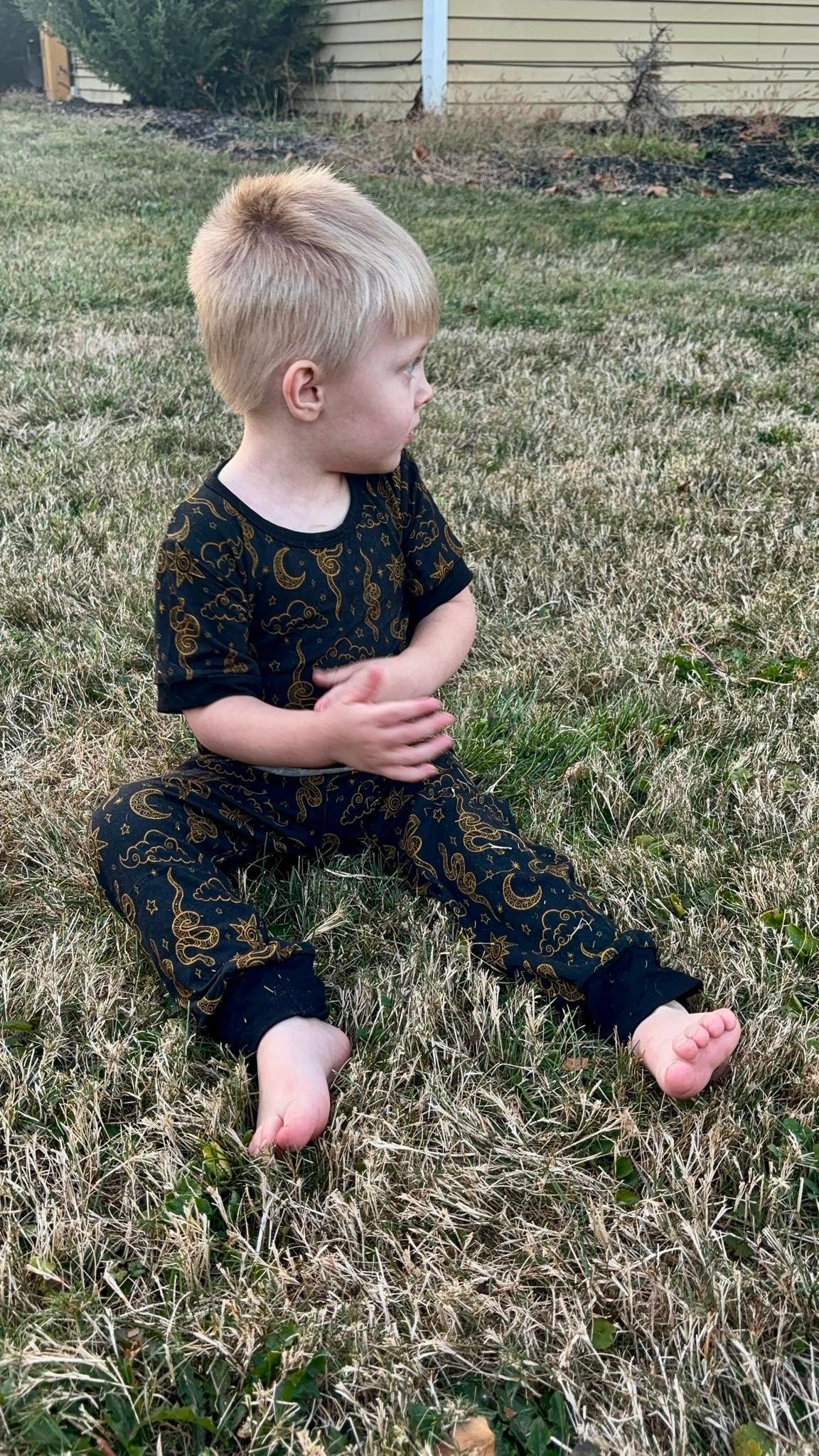 Serpent Solaris Short Sleeve Lounge Set