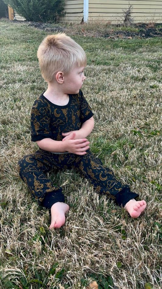 Serpent Solaris Short Sleeve Lounge Set